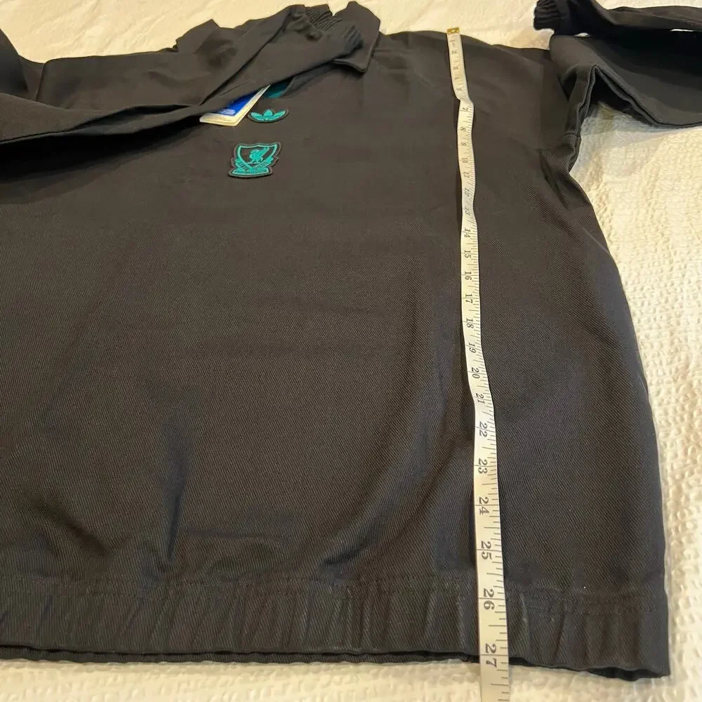 Adidas Liverpool FC Terrace Icons Drill Sweatshirt in black Medium men